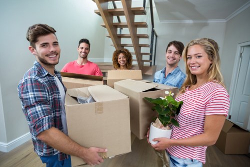 Local man with van service helping with a move in Streatham