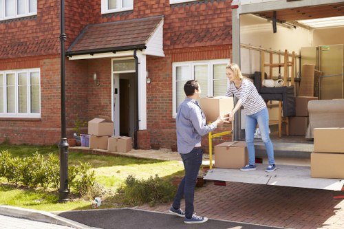 Same day removals team helping with a local Streatham home move