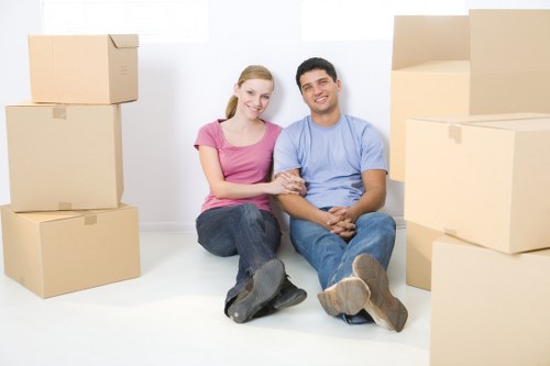 Customer raising a service complaint during a moving process review