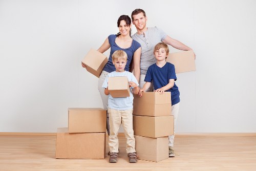 Local removals team handling a Streatham house move