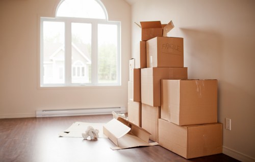 Moving day support for a residential flat removal in Streatham