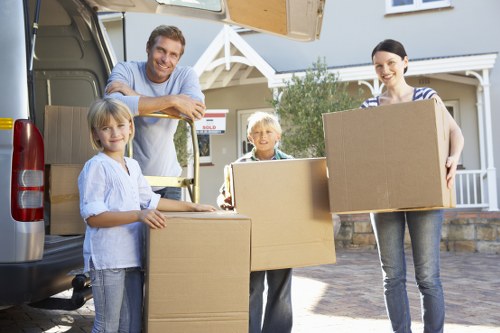 Removal van ready for a Streatham house or flat relocation