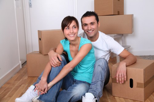 Selection of strong cardboard boxes for local moving and storage needs