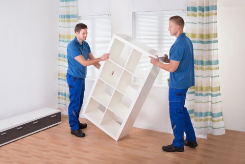 Packing and transport support for Streatham office removals