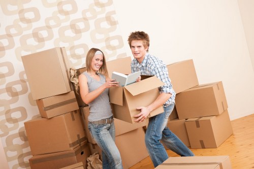 Piano moving equipment used for a local Streatham house removal