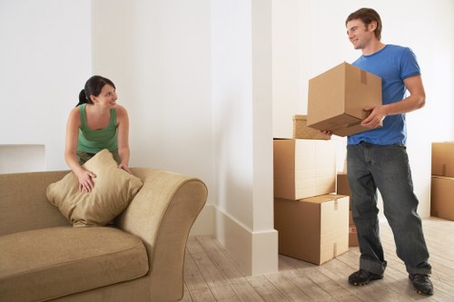 Commercial removals van supporting a business move in Streatham